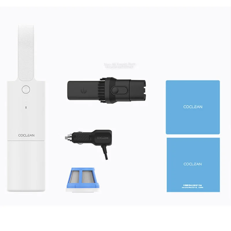 XIAOMI MIJIA Cleanfly Coclean FVQ портативный автомобильный ручной пылесос для дома беспроводной мини пылесборник сильное всасывание