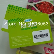 Изготовленные на заказ пластиковые визитки ПВХ карточки отзывов-обзор карточек штрих-кодов карт цифры