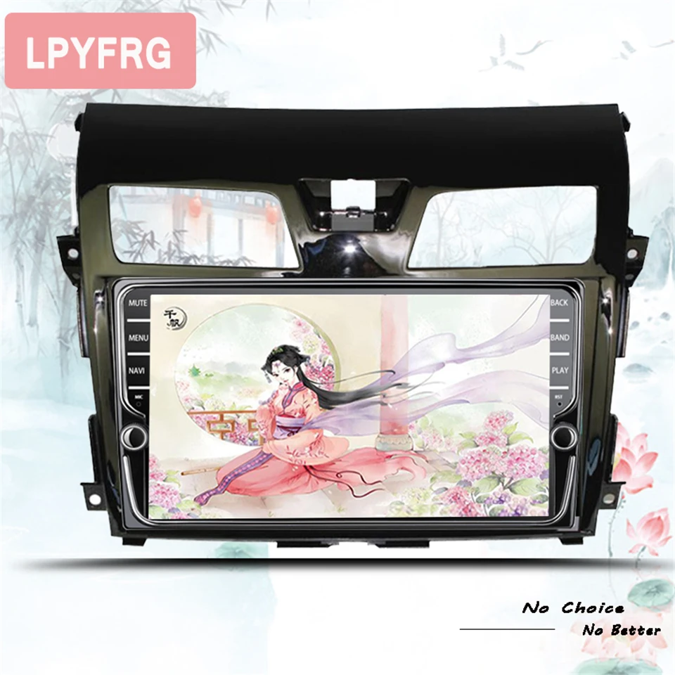 Perfect HD Android 9.1 4G RAM 64G Car DVD Player GPS Wifi Radio BT Carplay For Nissan Teana Altima 2013 2015 2016 2017 2018 19 Head Unit 1