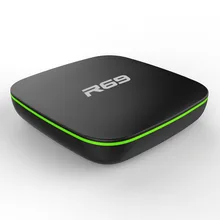 Atacado 10 pçs/lote Últimas R69 H2 Android CAIXA DE TV 1 GB 8 GB Allwinner Quad Core Android 6.0. WiFi Set Top Box Pk A95x caixa Smart TV