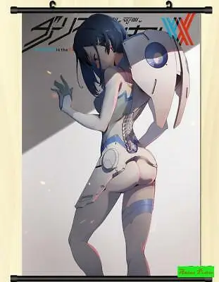 

Anime Poster Darling in the franxx Wall Scroll Printed Painting Home Decor Japanese Cartoon Decoration Poster