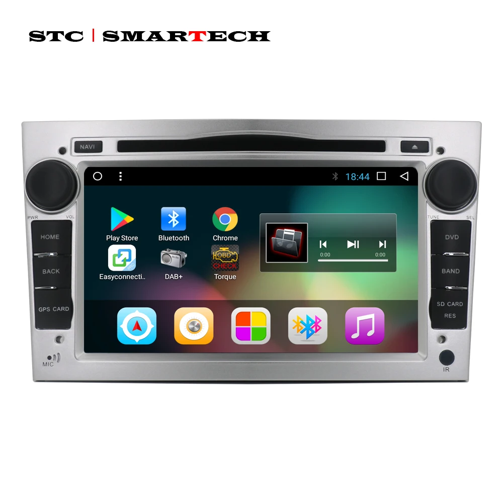 Perfect SMARTECH 8 Core 2 Din Android 7.1 Opel Car Radio DVD GPS Navigation For Astra H G Antara VECTRA ZAFIRA Vauxhall Support TPMS 3G 1