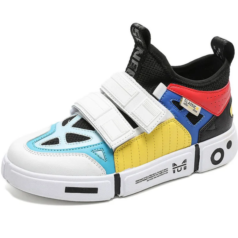 cheap Casual Shoes 2019 Men Leather Sneakers Shoes Retro Shoes Chunky Colorful Hip Hop Platform Sneakers Street Bambas Hombre T1 91