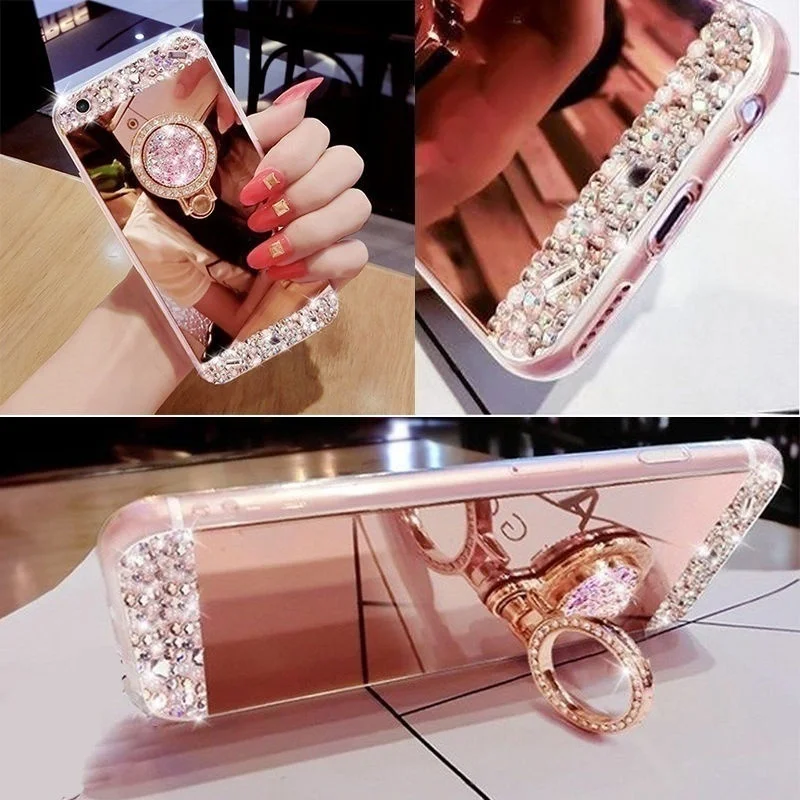 Diamond Finger Ring Phone Case cover (9)