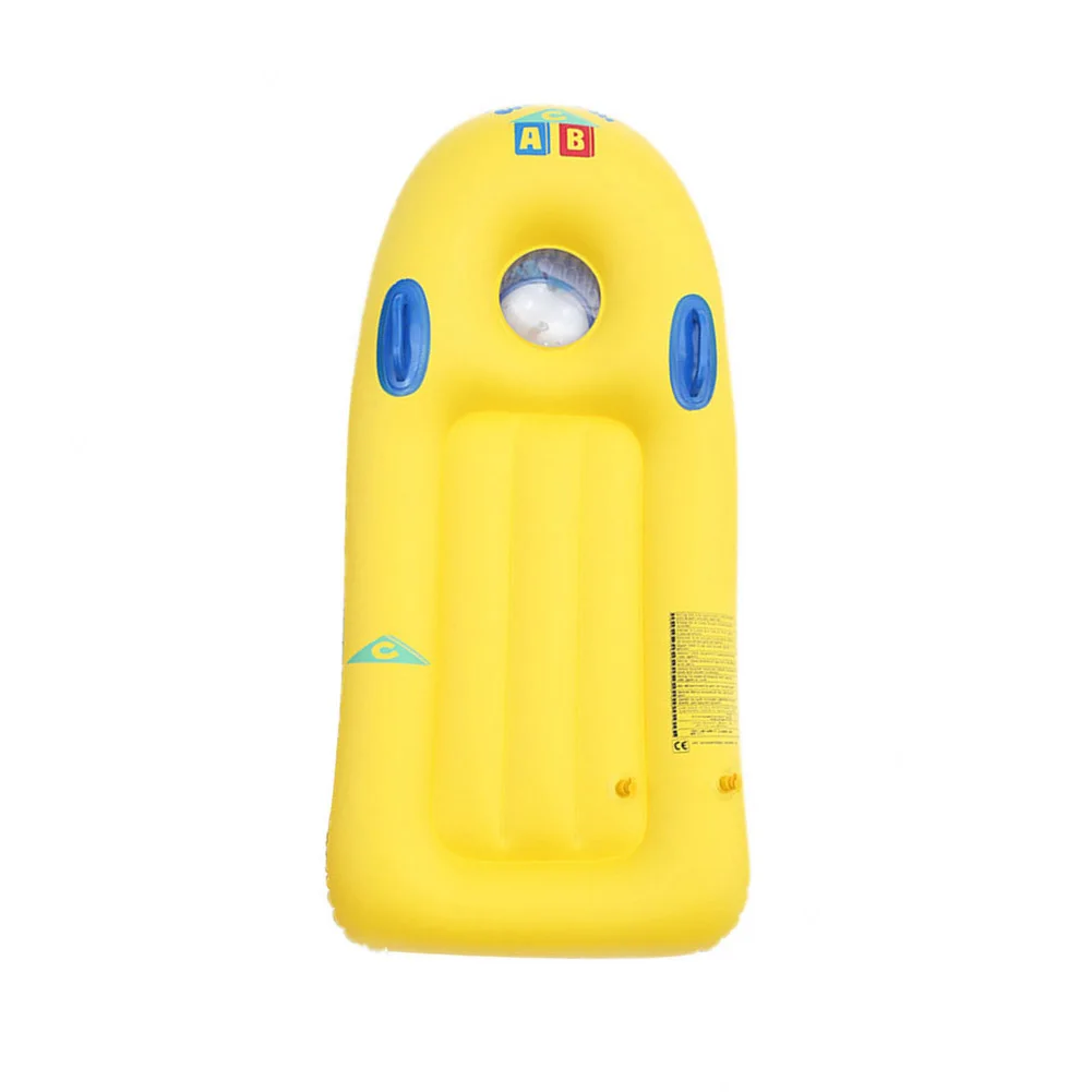 2018 новый серфинга плавающей коврик детский Утолщенной коврик с ручками безопасности ручка Дизайн Double Air Chamber утечки