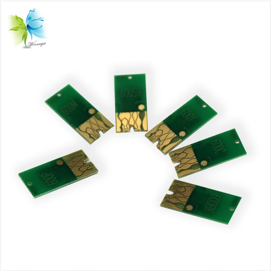 

Winnerjet 700ml T6521-T6525 Cartridge chip for Fujifilm DL600 one time use chip