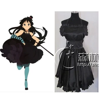 

2016 K-On Cosplay Mio Akiyama Black Dress
