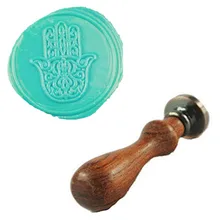 Винтажное необычное изображение на заказ в виде дракона, логотип, Свадебный приглашения, воск, печать, штамп, палисандр, набор ручек