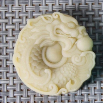 

Silicone Mould Dragon embossment soap mold DIY Craft Handmade Silicone Soap Mould Chinese Design silica gel soap moulds