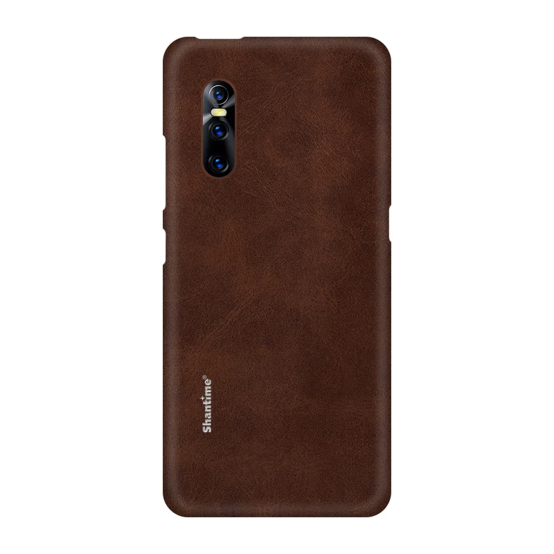 Hot Sell Case Luxury Vintage PU Leather Case For Vivo V15 Pro Phone Case For Vivo X27 Business Style Cover