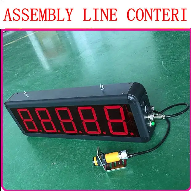 

Infrared / conveyor belt counter large screen production line industrial equipment electronic digital display automatic inductio