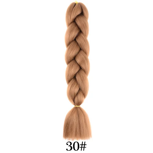 Aigemei синтетические высокотемпературные F плетеные волосы для вязания крючком, косички, накладные волосы, африканские Омбре, огромные косички для женщин - Цвет: # Бордовый