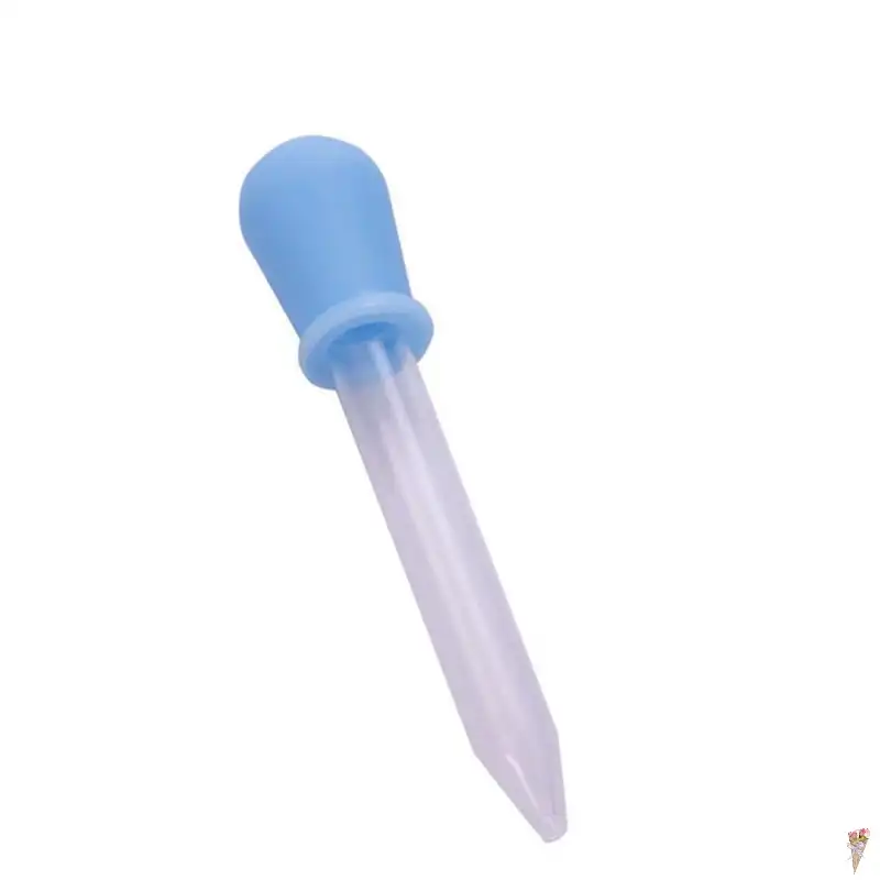 1pc 5ml Baby Feeding Utensils Clear Plastic Pipette Feed Liquid Food Medicine Dropper Burette Blue Pipette Aliexpress