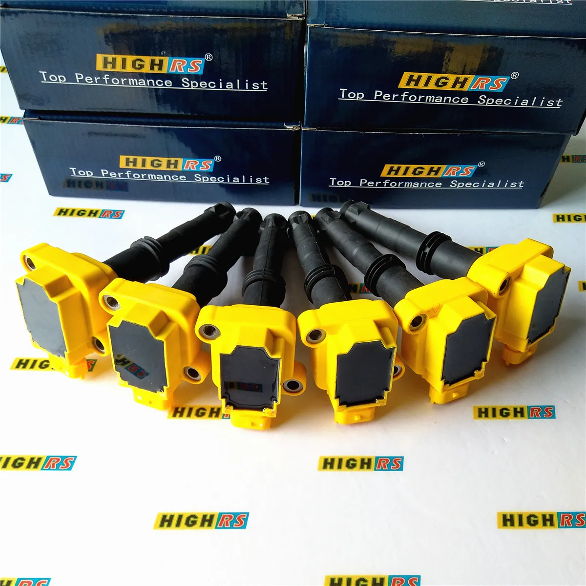 

Ignition coils fit Porsche 911 996 997 987 GT3 GT2 Boxster Cayman Carrera Set of 6 pcs coil packs on plug 2.7L 3.2L 3.4L 3.6L H6