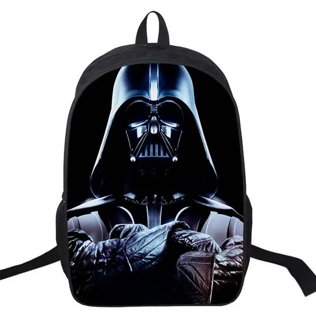 16 Inch Kids Backpack Star Wars Darth Vader School Bags Satchel 3d 16 Inch Kids Backpack Star Wars Darth Vader School Bags Satchel 3d Cartoon Orthopedic Children
