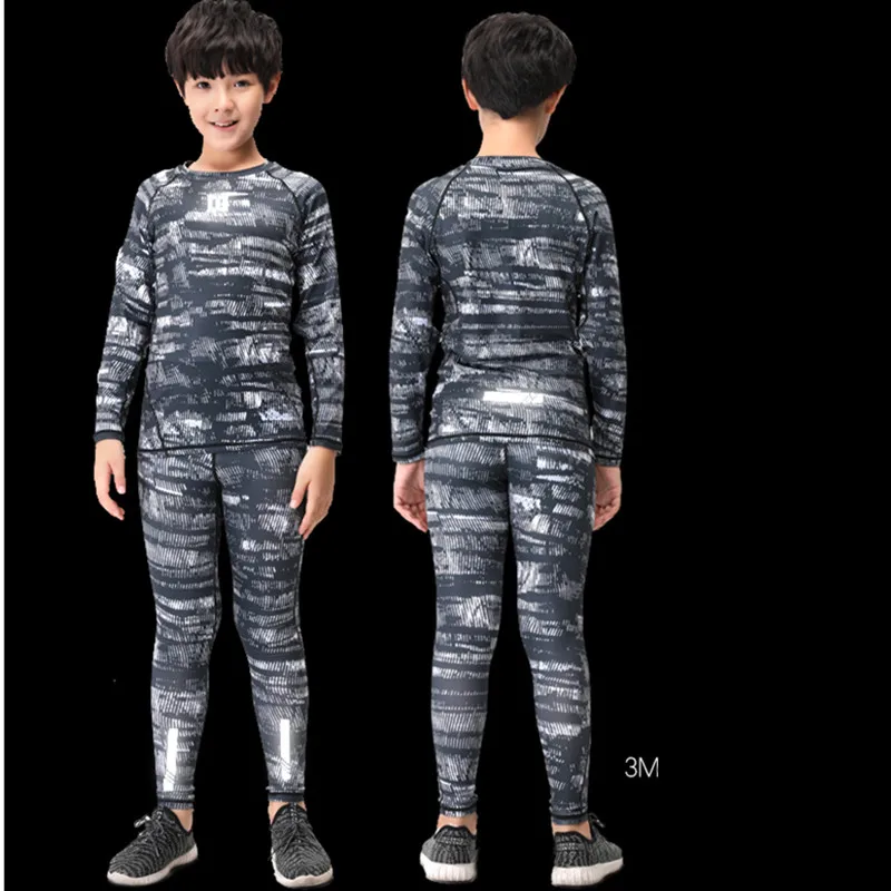 boys girls Thermal Underwear Set kids Winter Thermo Underwear Soft