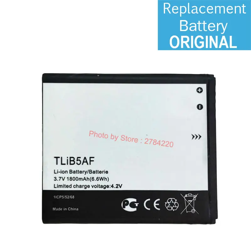 3 7 в 1800 мАч для Alcatel One Touch X'Pop OT-5035D OT-5035E 5035D 5035E аккумулятор OT-5035Y оригинальные