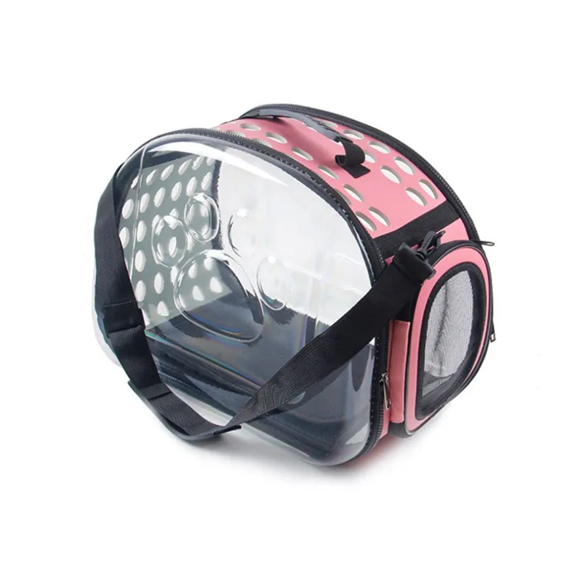 Товары для домашних животных Новая прозрачная сумка большая клетка для собаки дышащая модная удобная сумка рюкзак для кошек