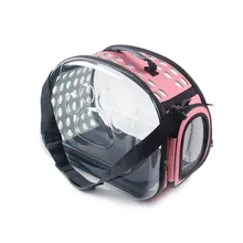 Товары для домашних животных Новая прозрачная сумка большая клетка для собаки дышащая модная удобная сумка рюкзак для кошек