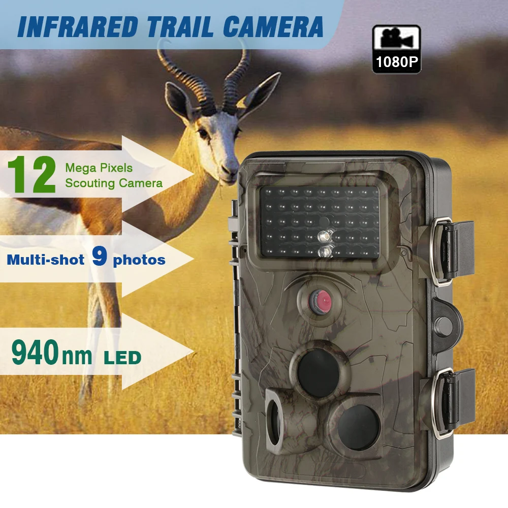 Buy Trail Camera Night Vision Hunting Camera 12MP