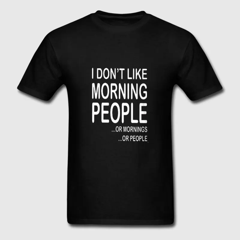 Футболка с принтом для Для мужчин хип-хоп я не нравится Цвет известный Camiseta