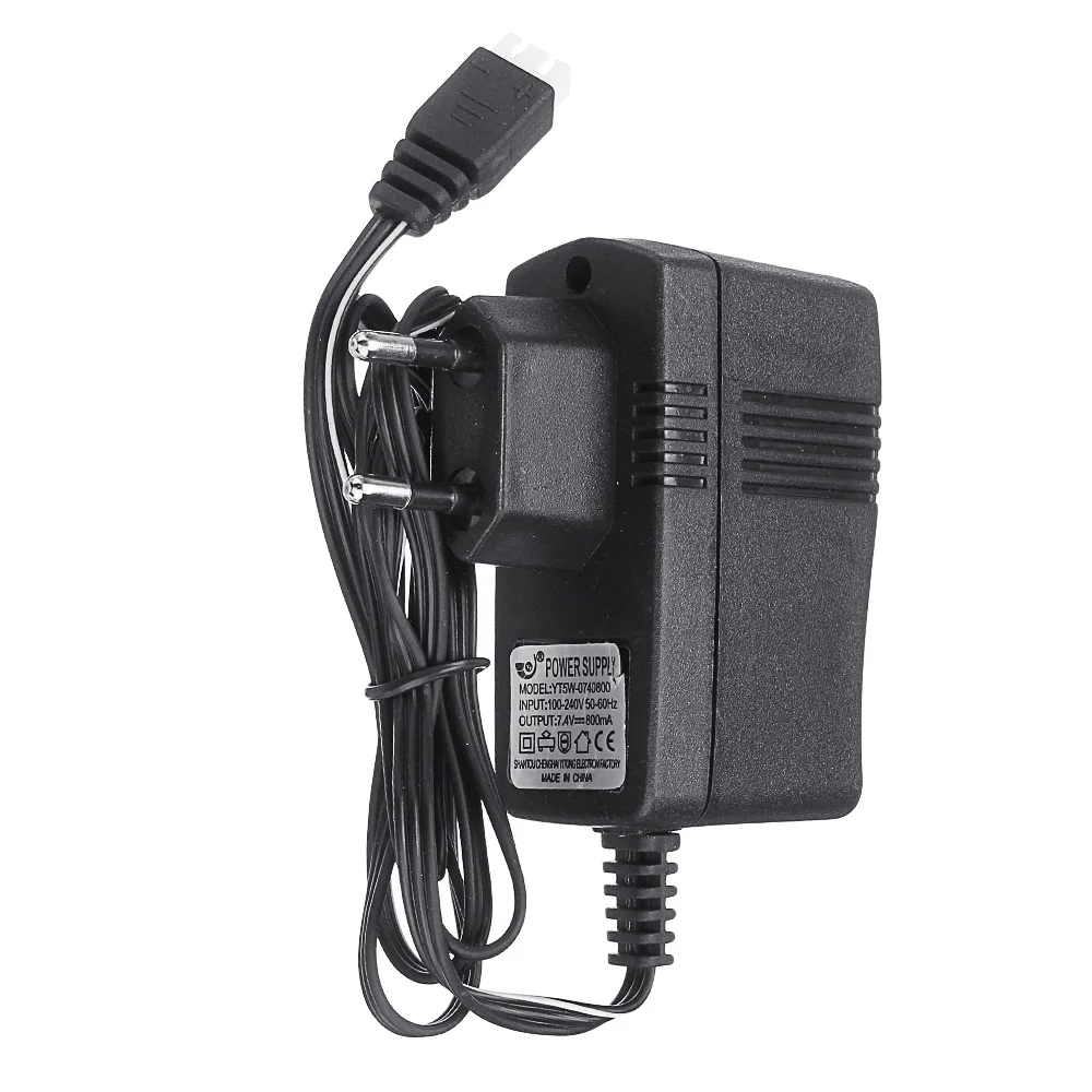 HG P104 P402 P403 P404 P407 P601 P801 P802 1/10 1/12 Rc автомобиль Запчасти 7,4 V 800 мА/ч, ЕС Зарядное устройство WE0021