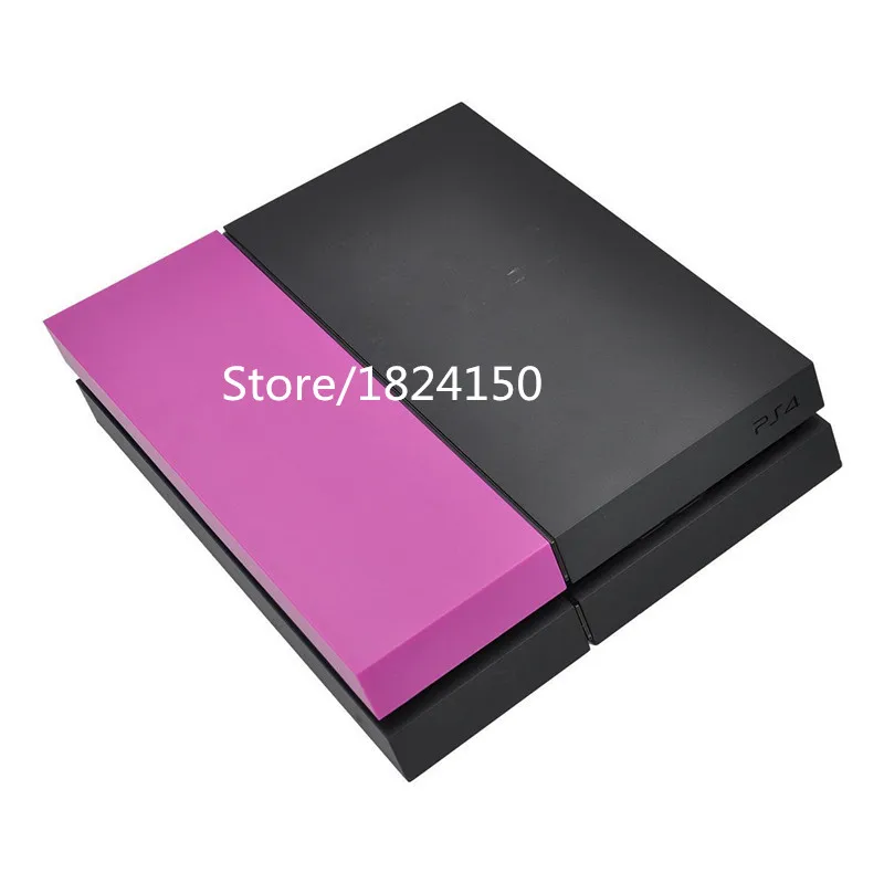 Новая Универсальная Жесткая крышка привода жесткого диска для жесткого диска Защитная Лицевая панель для Playstation 4 PS4 консоль замена лицевой панели - Цвет: Розовый