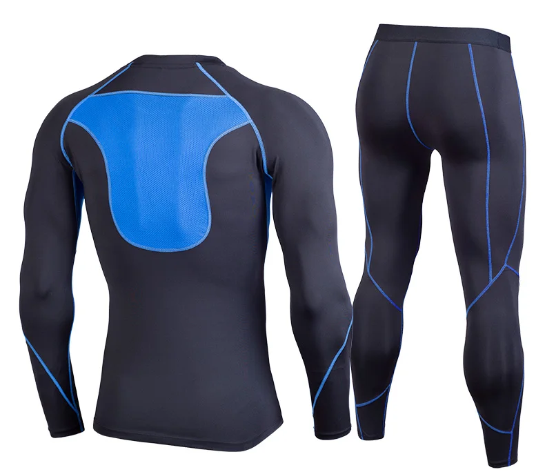 Men Rashguard Sportswear Male Long Sleeve Gym T Shirt Suits MMA Rashguard Fitness Running Shirt Crossfit Bodybuilding Men Shorts Mma (24)
