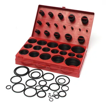

419Pcs Assorted O Ring Rubber Seal Assortment Set Kit Garage Plumbing With Case for General Plumbers Mechanics Workshop