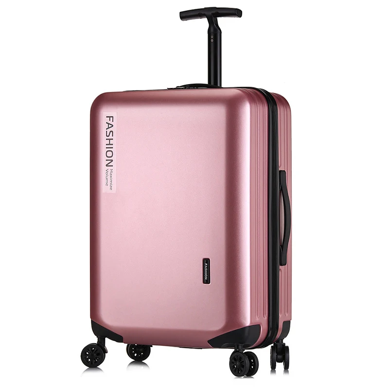 Модные новые вращающиеся колеса, багаж, Жесткая Сторона, чемодан для путешествий, чемодан на колесиках 26 дюймов, дорожные сумки, багажная сумка на колесиках 2" 24"