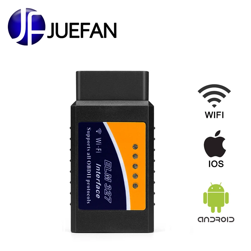 

Best ELM327 Wifi easydiag Auto OBD2 Diagnostic Tool ELM 327 WIFI OBDII ELM327 Scanner V 2.1 Wireless For Both Android / IOS