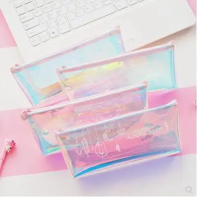 

1Pcs Kawaii Pencil Case Teenage heart Estuches School Pencil Box Pencilcase Pencil Bag School Supplies Stationery
