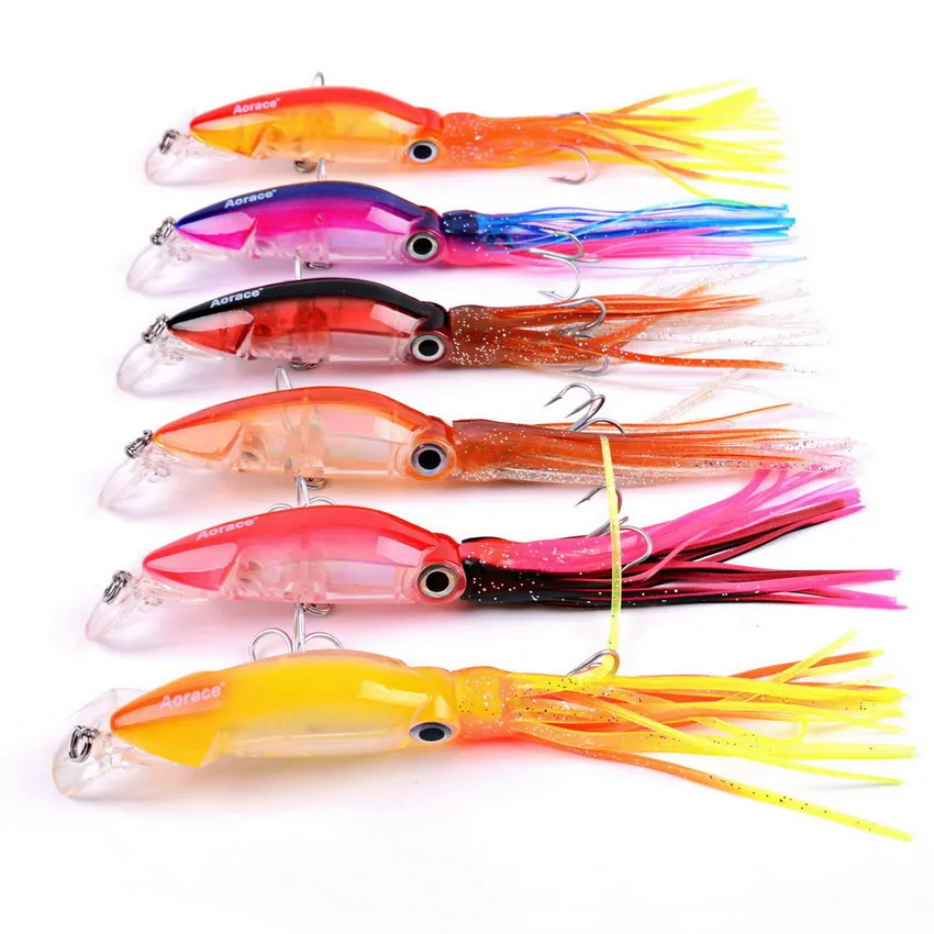 6pcs Fishing Tackle Sleeve Fish Fishing Lure 12cm 4.72inch /20g Classic