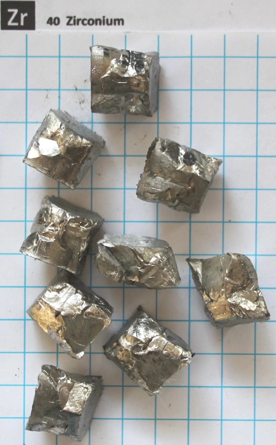 10g Zirconium Metal Transition metal 99.9 Element 40 samplein