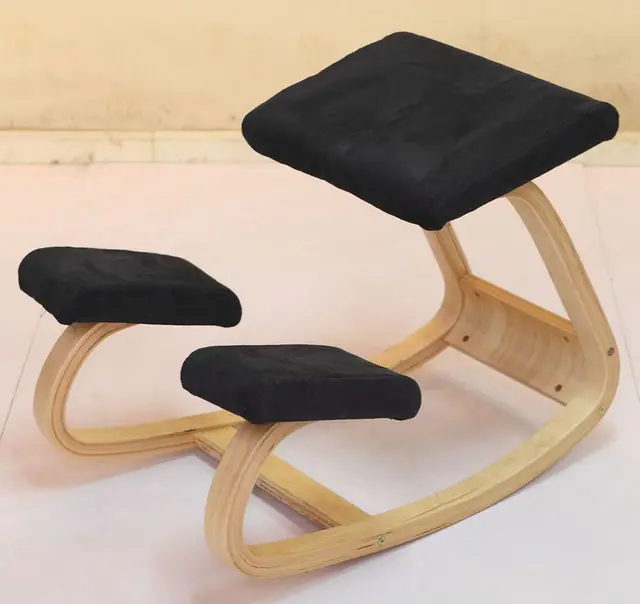 Best Price A,Original Ergonomic Kneeling Chair Stool Home Office Furniture Ergonomic Rocking Wooden Kneeling Computer Posture Chair Design Best Price A,Original Ergonomic Kneeling Chair Stool Home Office Furniture Ergonomic Rocking Wooden Kneeling Computer Posture Chair Design