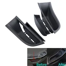 Для Ford Focus 2011- Автомобильная Внутренняя дверь подлокотник коробка контейнер для хранения с держателем крышка 2 шт. ABS автомобильный Стайлинг органайзер для хранения