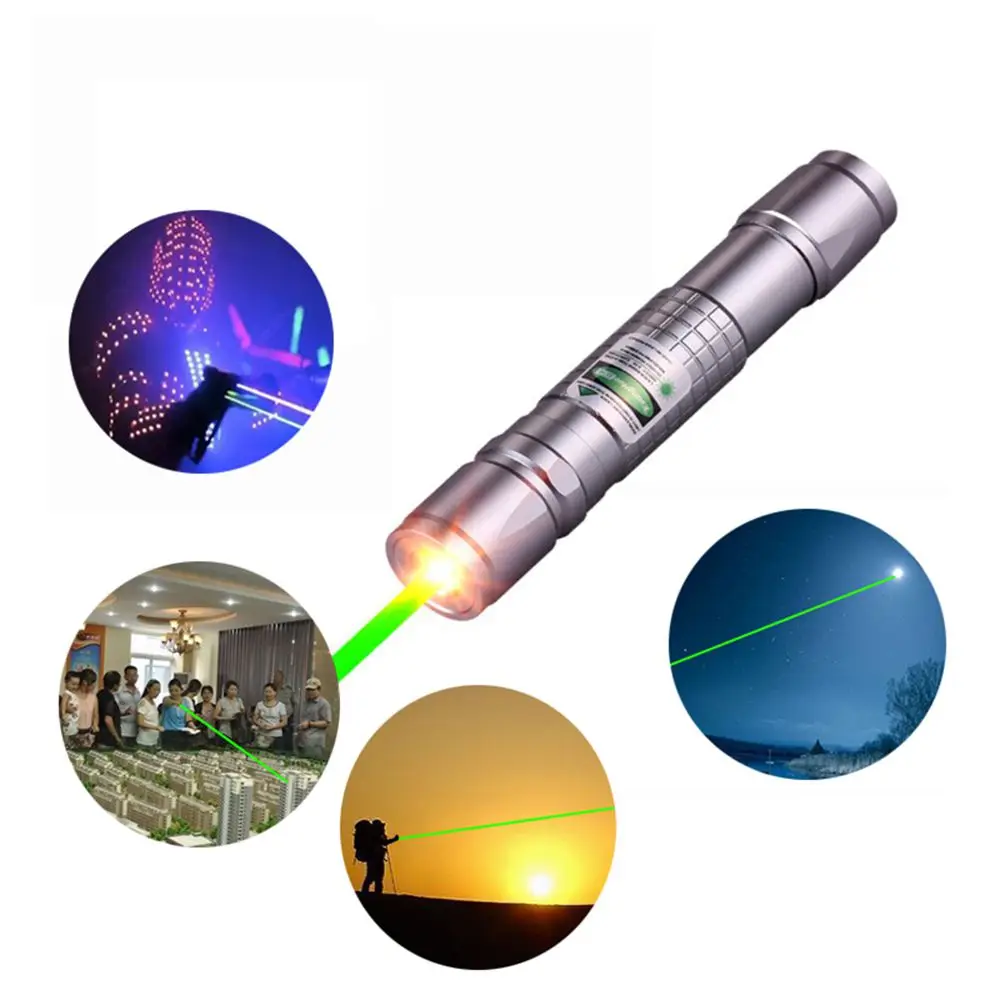 Высокая мощность зеленый лазерная указка Охота lazer Тактический лазерный прицел ручка 303 burningOutdoor длинные дистанционный лазер кемпинг