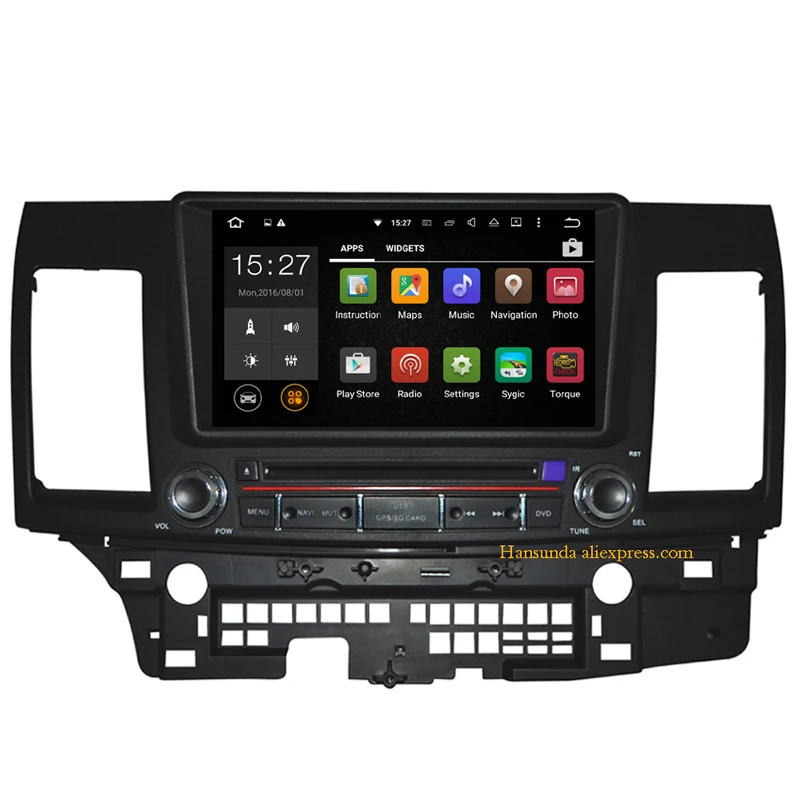 

2G+16G Android6.0 Car DVD For Mitsubishi Lancer 10 GaLant Fortis Ispira With Wifi 3/4G Radio GPS Navigation DVR Rear view camera