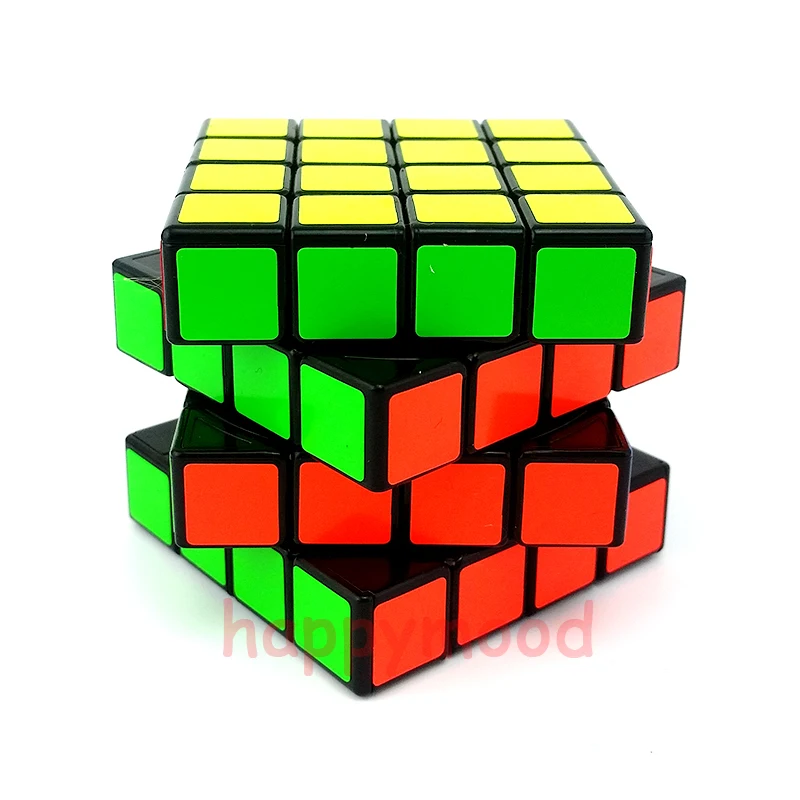 Черная наклейка Профессиональный скоростной магический куб головоломка твист Классическая игра-головоломка обучающая 2x2x2 3x3x3 4x4x4 5x5x5