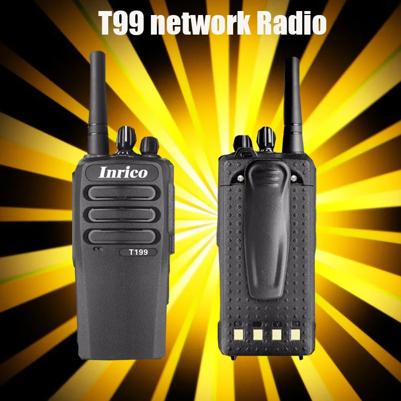 Рация T199 с Sim картой Портативная радиостанция поддержкой Wi Fi и bluetooth