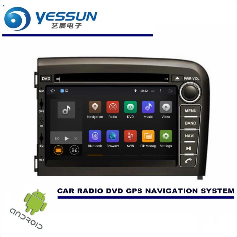 

YESSUN Wince / Android Car Multimedia Navigation System For VOLVO S80 1998~2006 / CD DVD GPS Player Navi Radio Stereo HD Screen