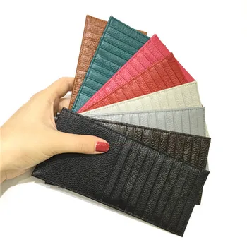 

Genuine Leather Credit Card Holder Multi Ultra Slim id Card Case Classic Designer Fashion Women Bank Card Bag Quality Guarantee