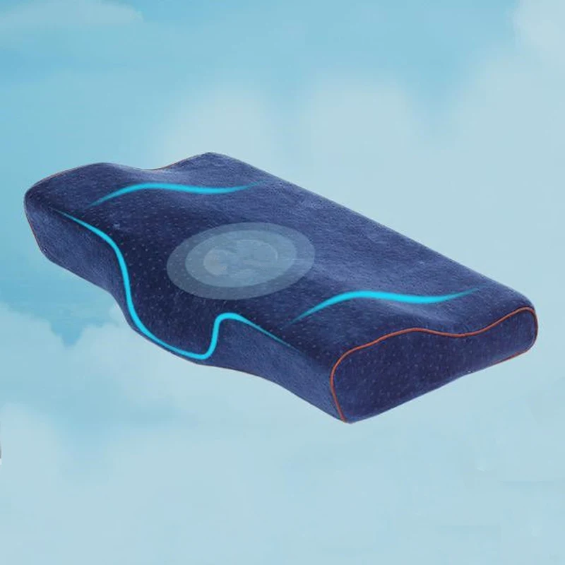 Подушка с эффектом памяти Memory Foam забота о здоровье шеи Поддержка дышащий для сна Health99
