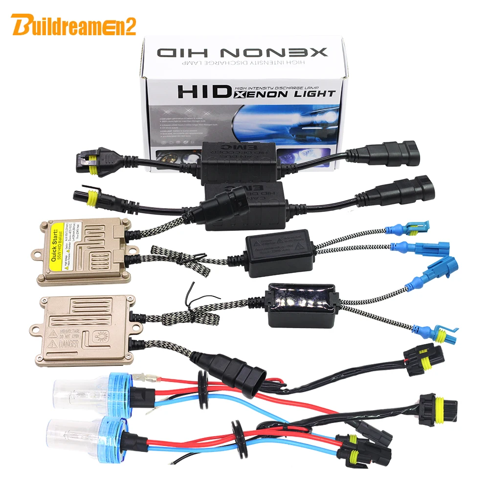 Buildreamen2 H7 55W HID Xenon Kit Bulb AC Ballast Canbus Decoder Anti Flicker 3000K 4300K 6000K 8000K Car Headlight Fog Light Buildreamen2 H7 55W HID Xenon Kit Bulb AC Ballast Canbus Decoder Anti Flicker 3000K 4300K 6000K 8000K Car Headlight Fog Light