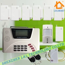 Беспроводная GSM PSTN Охранной Сигнализации Anti-theft Охранной Сигнализации с Английский Голос