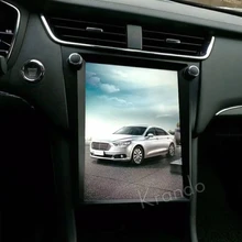 Krando Android 7,1 12," tesla стиль вертикальный экран автомобиля радио gps навигация для Ford aurus- мультимедийный плеер аудио