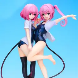 21 см аниме Япония To Love Ru Darkness Momo & Nana фигурка маленького дьявола девочки кукла Фигурка, Игрушечная модель для детей