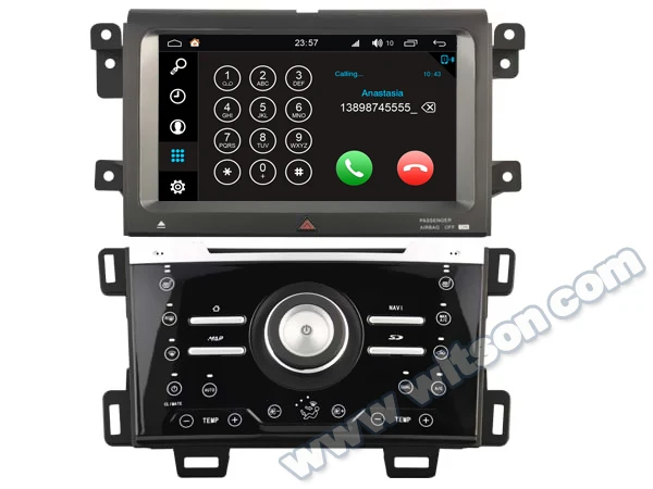 Clearance 9" Android 8.0 Oreo OS Car DVD Multimedia GPS Radio for Ford Edge 2011-2014 (Manual Air Version) with Optional Car Play Function 1