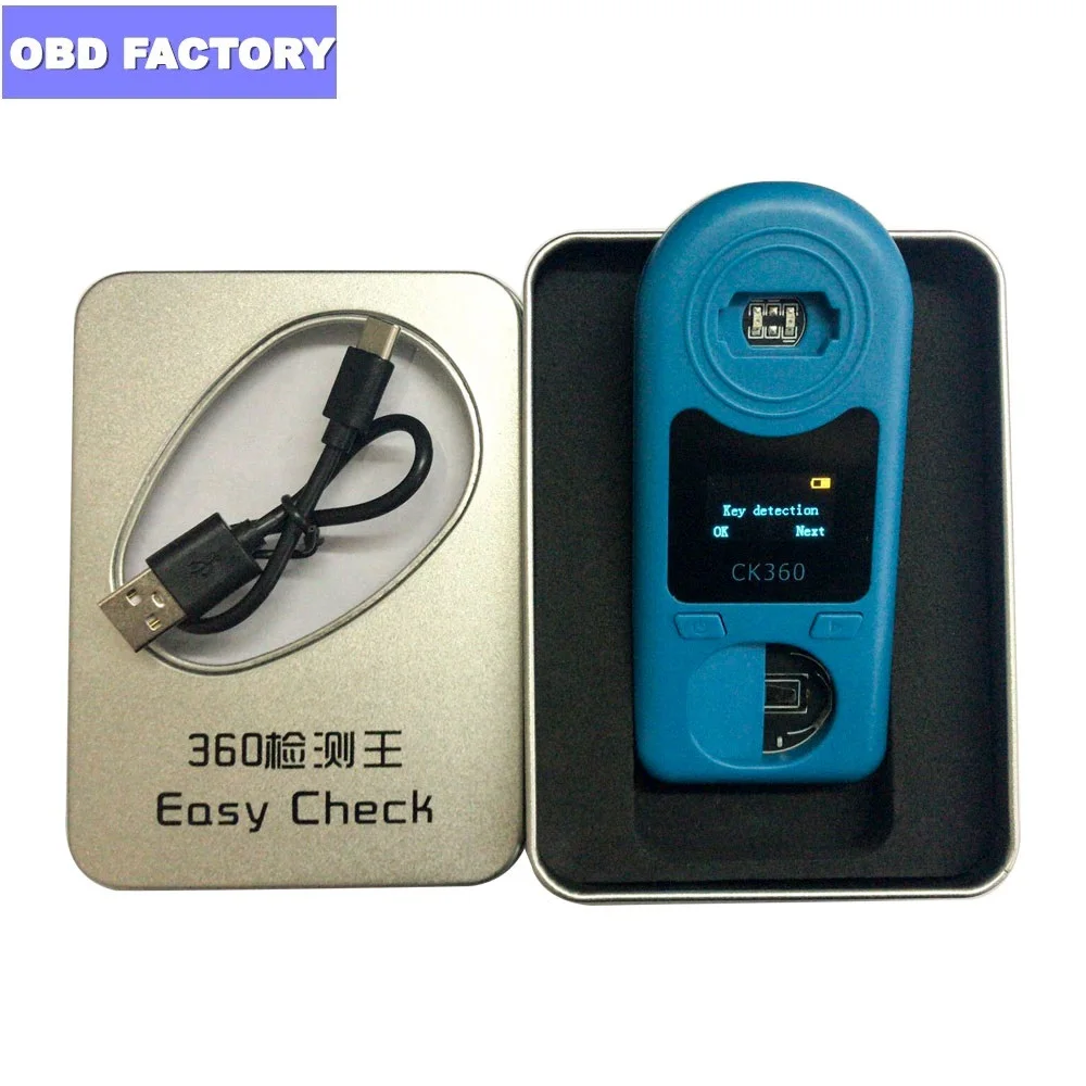 

CK360 Easy Check Remote Control Remote Key Tester for Frequency 315Mhz-868Mhz & Key Chip & Battery 3 in 1
