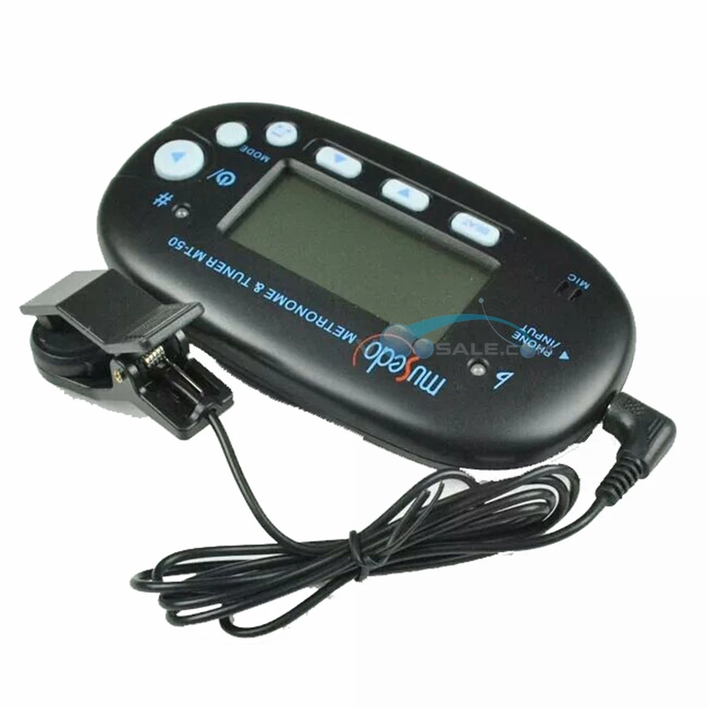 

Musedo MT-50 Tuner-Metronome-Tone Generator for Generator Saxophone / Flute / Wind with LCD Guitar Accessories Guitar Tuner